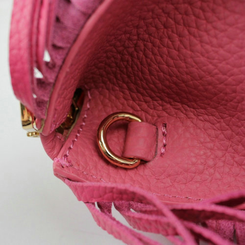 2014 Prada  grained calf leather shoulder bag BT6043 Pink